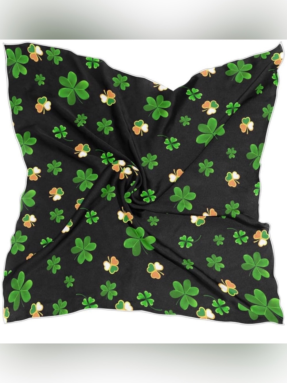 Women's Fashion Scarf Square Satin Headscarf Neck Scarf